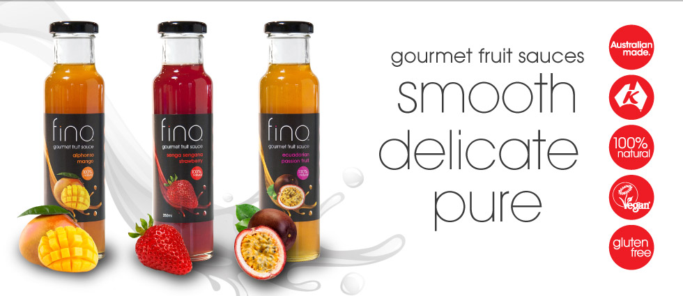 Gourmet Fruit Sauces – Smooth, Delicate, Pure